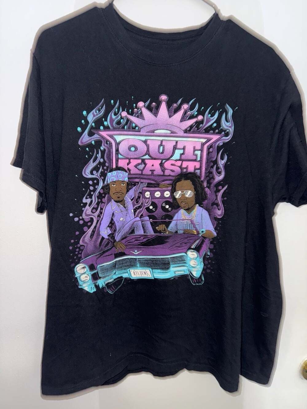 Outkast ATLiens T-Shirt Size XL Black
